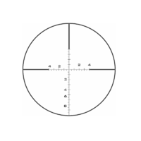 RCH-1202 Glass Reticle For Astronomy Binocular Crosshair Scale