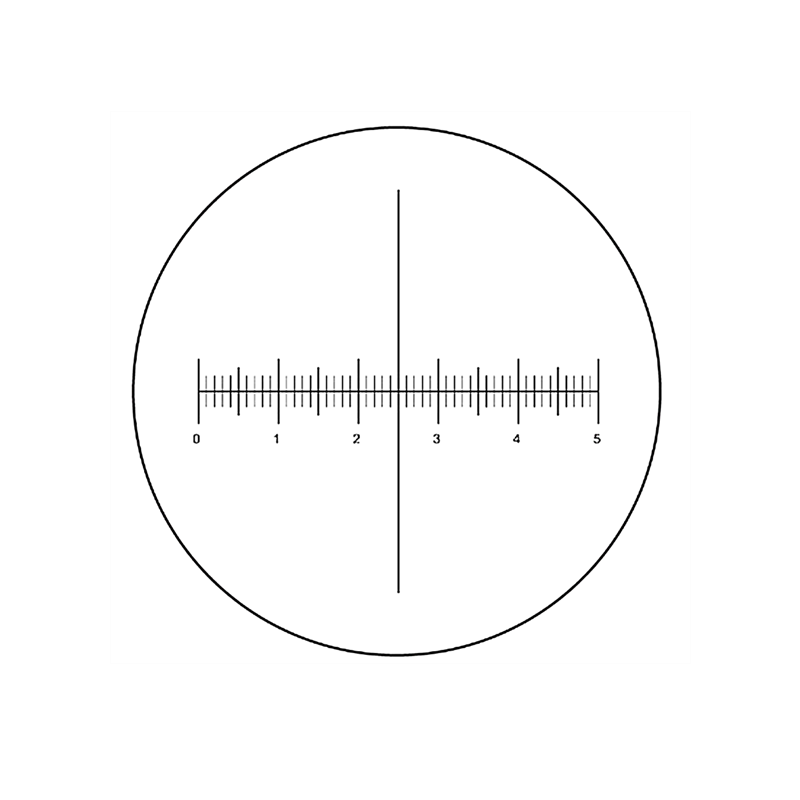 RCH-1220  Micrometer Reticle For Goniometer Crosshair Scale